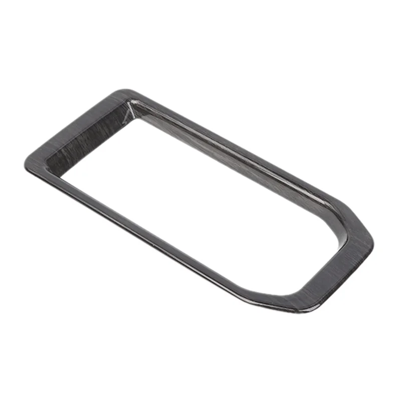 

Center Console Armrest Box Slot Trim Cover For Silverado Suburban Tahoe GMC Sierra ,Black Wood Grain