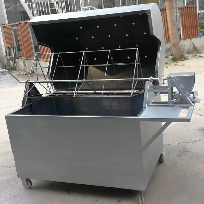 Commercial roast whole sheep oven Household roast sheep oven rack machine Suckling pig machine