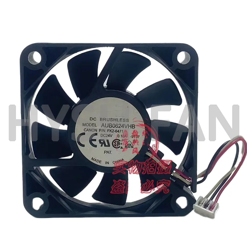 AUB0624VHB 24V 0.15A 6013 3-Wire Inverter Cooling Fan