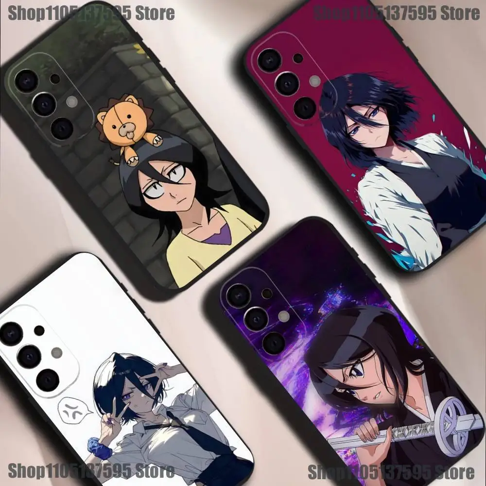

Rukia Anime K-KuchikiS Phone Case For Samsung S25,S24,S21,S22,S23,S30,Ultra,S20,Plus,Fe,Lite,5G Black Cover