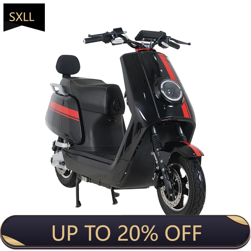 SXLL دراجة نارية كهربائية عالية السرعة 72 فولت 2 عجلات 1500 واط 2000 واط دراجة كهربائية قوية على الطرق الوعرة سكوتر كهربائي دراجة نارية كهربائية #1