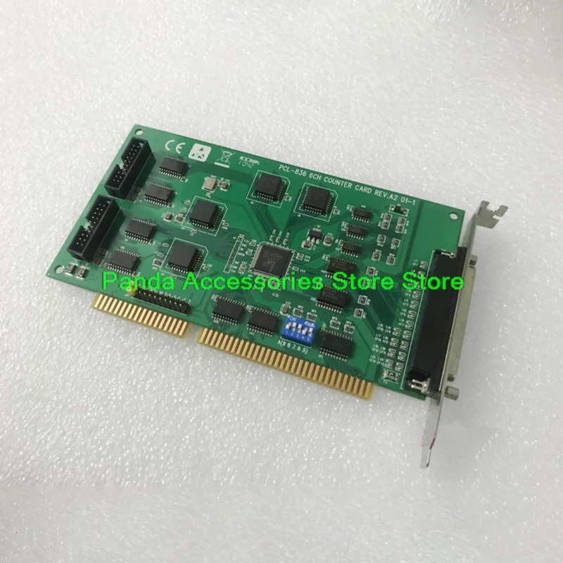PCL-836 PCL-836 Rev. A2 Original For ADVANTECH 6-way Lsa Slot Count/timer Before Shipment Perfect Test