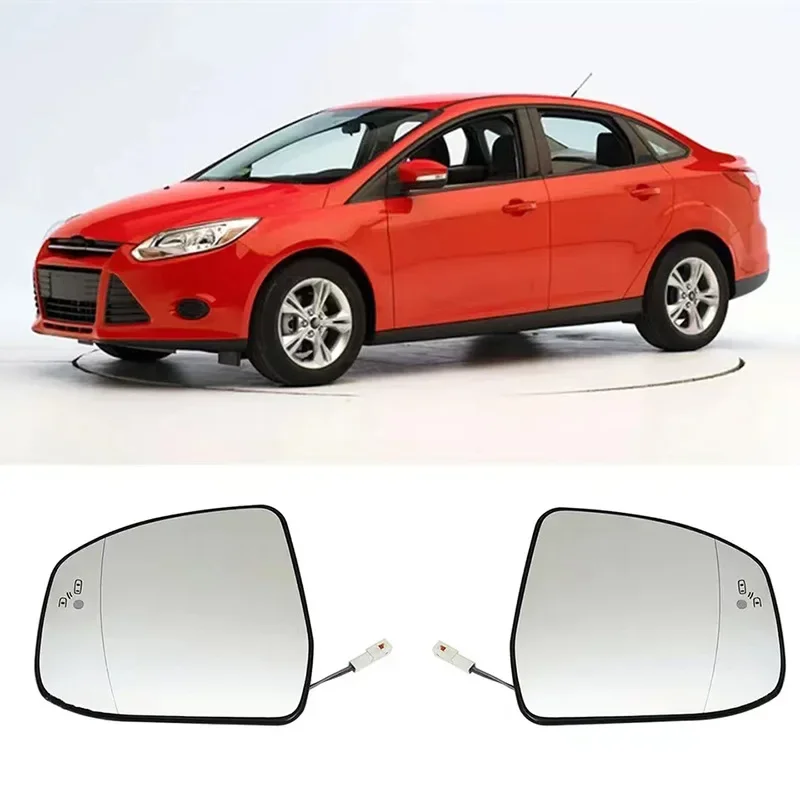 

For Ford Focus MK2 MK3 reversing lens heating rearview mirror replacement