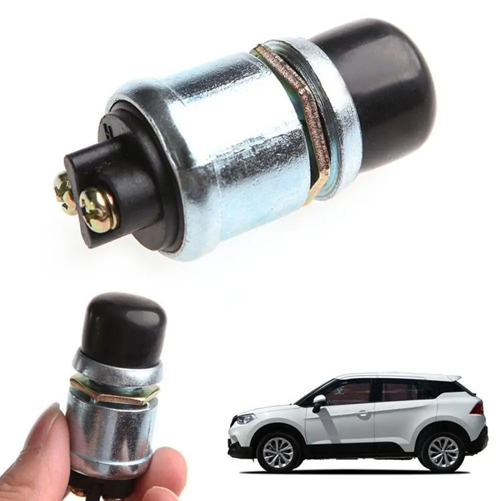 60A 12V DC Ignition Starter Switch Truck Engine Start Waterproof Push Boat Starter Horn Replacement Button Car Switch