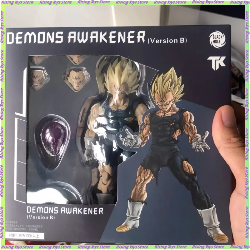 

In Stock Black Hole Toys & TK Dragon Ball SHF Super Saiyan SSJ Majin Vegeta Full Power Articulated Figure Collectible Model Toy
