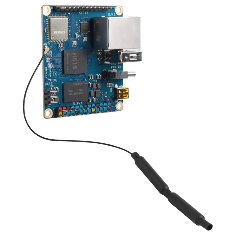 Well Made-For Orange Pi Zero 3 Development Board 2GB RAM H618 Wifi5+BT 5.0 Gigabit LAN For Android 12 Debian12 Ubuntu22.04 Compu