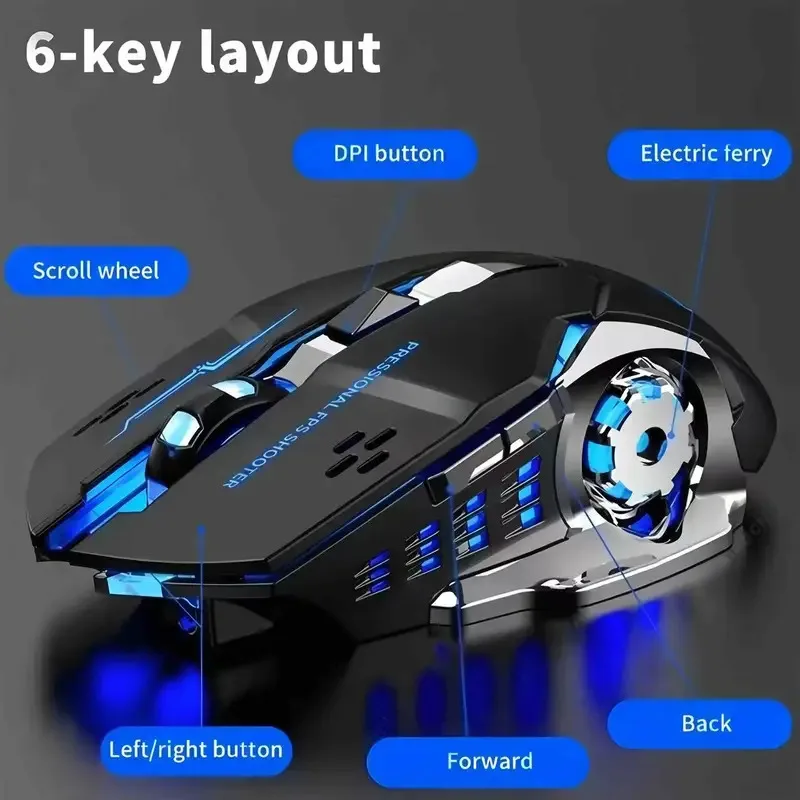 Bluetooth Mouse Gam…
