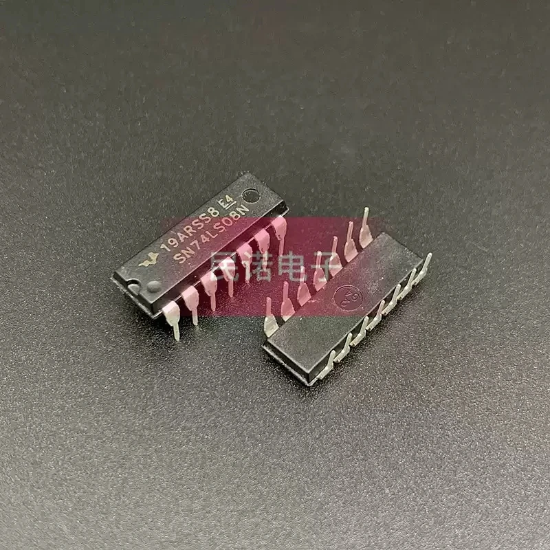 5pcs New HD74LS08P/SN74LS08N Original DIP-14 Four way 2 input positive and gate 74LS08