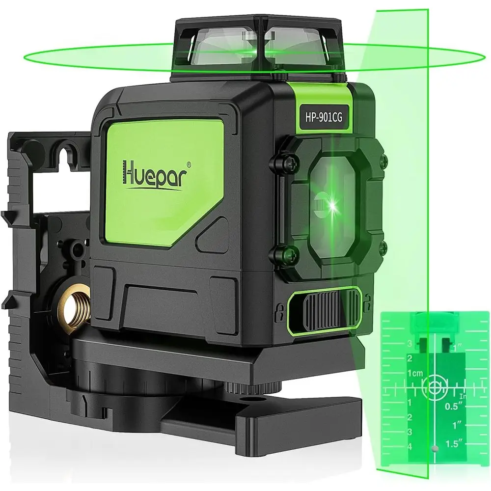 

Лазерный нивелир 901CG, самовыравнивающийся, с зеленым лучом 360°, 360-градусная горизонтальная линия с импульсным режимом, магнитное крепление