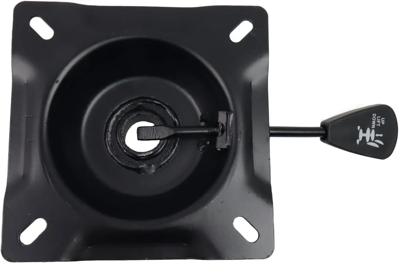 

Office Chair Tilt Base, Heavy Duty Control Lift Mechanism Bla Swivel Base Plate 5.3"" X 5.3"" Mouting Holes Dimension Office