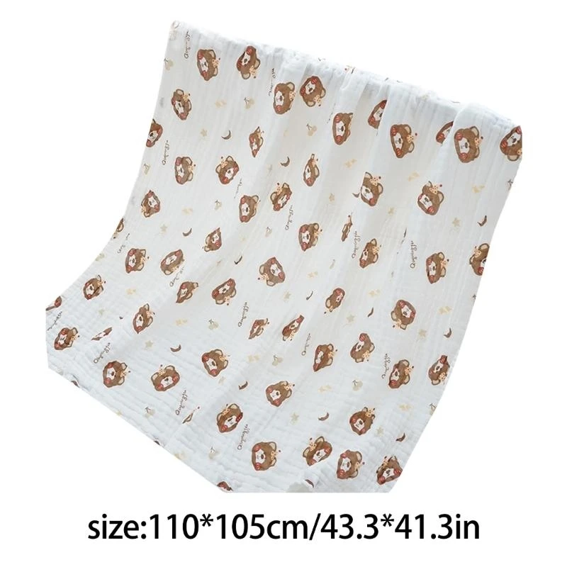 لحاف صغير من القطن J15U للرضع، غطاء لعربات الأطفال ناعم ومريح لحديثي الولادة #6