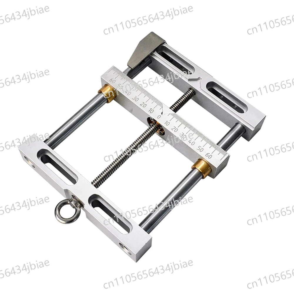 Parallel-Jaw Vice 4 Inch Aluminium Alloy Flat Tongs Vice Max Holding Width 110MM CNC Engraving Milling Machine Bench Drill Vise