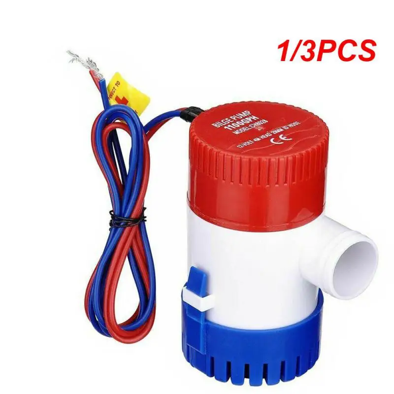 

1/3PCS Submersible Pump Electric Water Pump 12V 350/500/750/1100GPH Filter Water Mini 24V Bilge Solar Micro Motor Boat Marine