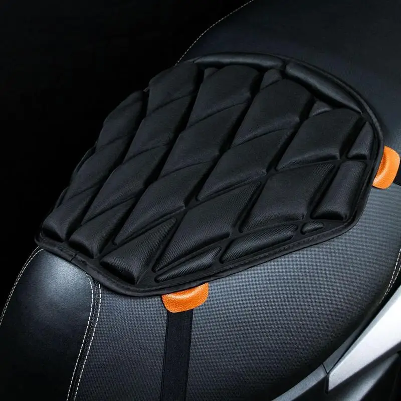 

Seat Cushion For Motorcycle Shock Absorption Motorbike Pad 3D Comfortable Breathable Cover Cushion Soft Sitting Support For Men