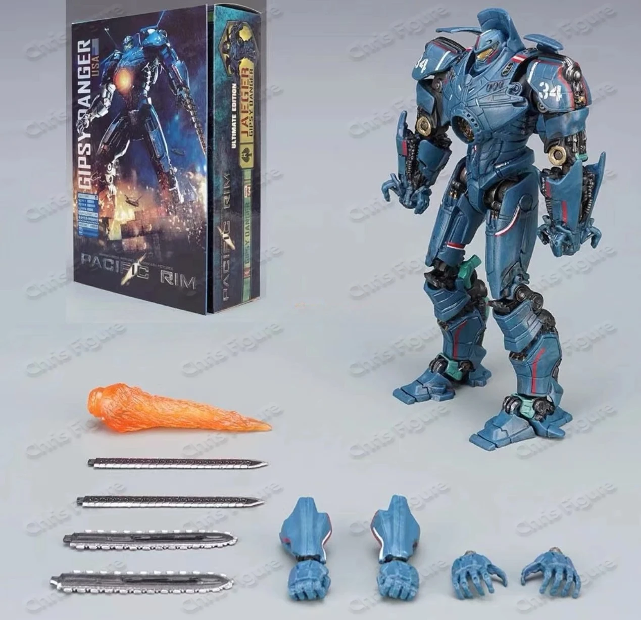 NOW Light 20CM Emit NECA Figur - đánh giá và giá Model Kit Pacific Rim