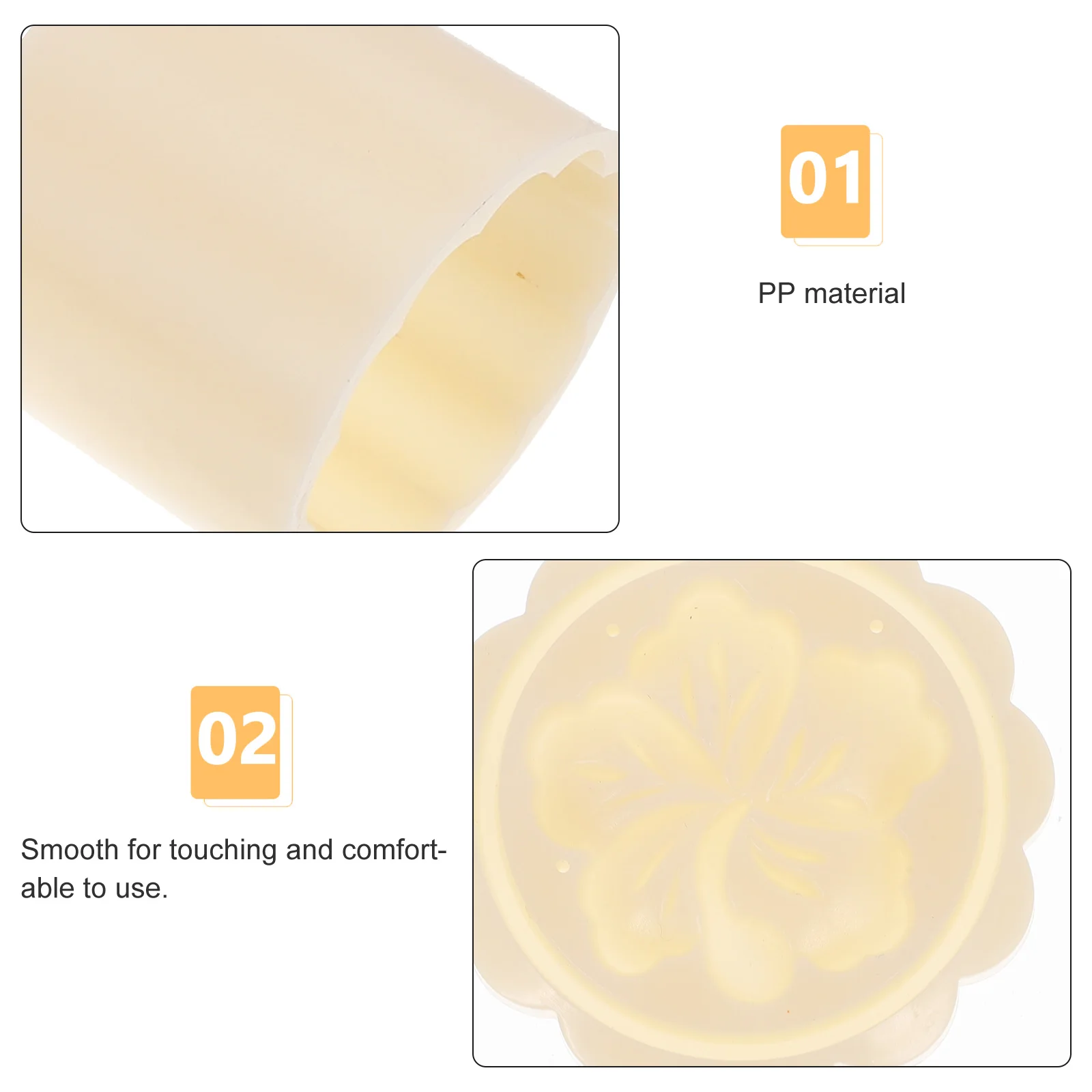 

1Set Moon Cake Mold Mid-Autumn Festival Hand-Press Reusable DIY Baking Mold Creative Moon Cake Maker Kitchen Tool