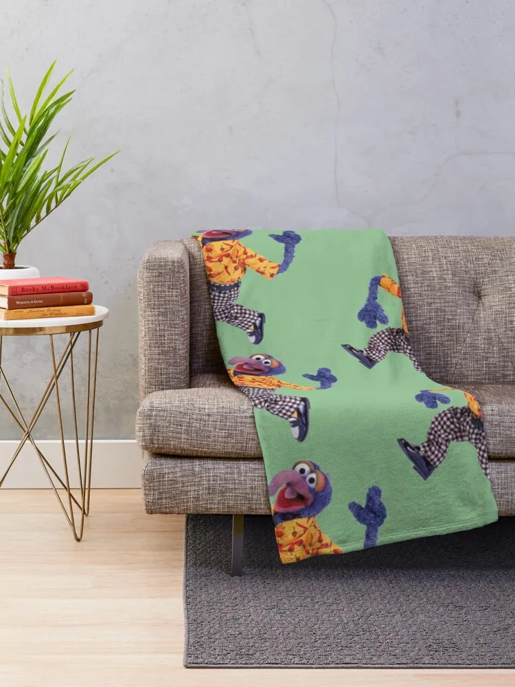 The Great Gonzo Muppet Pattern Throw Blanket