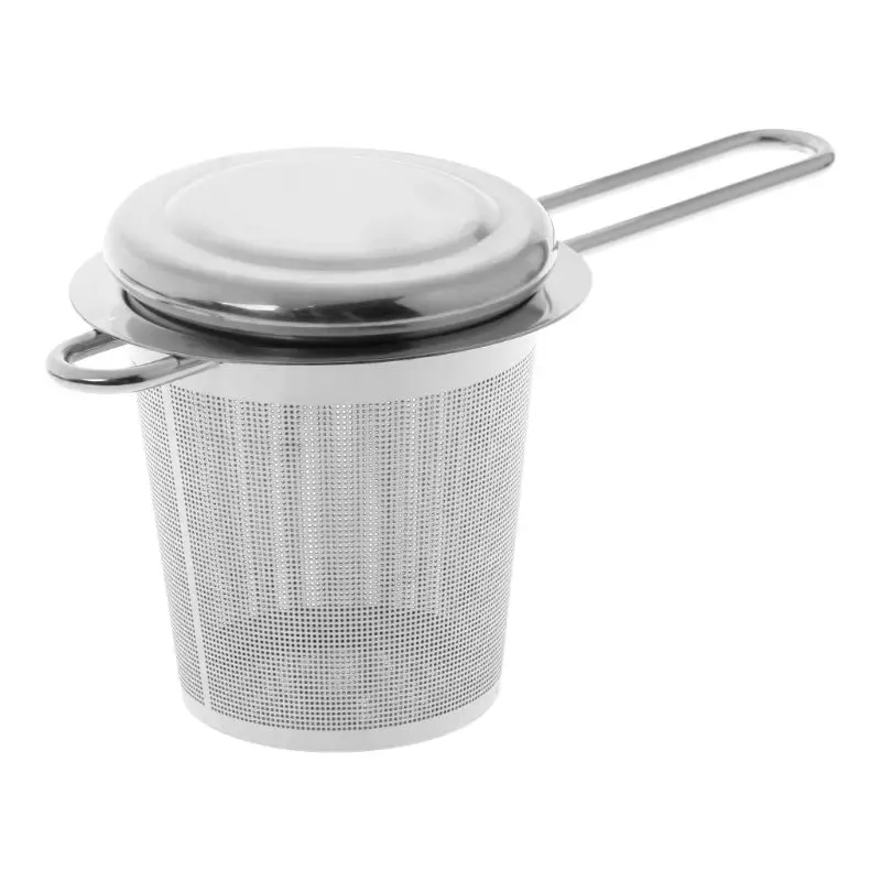 

Stainless Steel Tea Infuser Loose Leaf Tea Steeper with for Extra Fine Mesh for Home Kitchen Boiling Making Tea Accessor