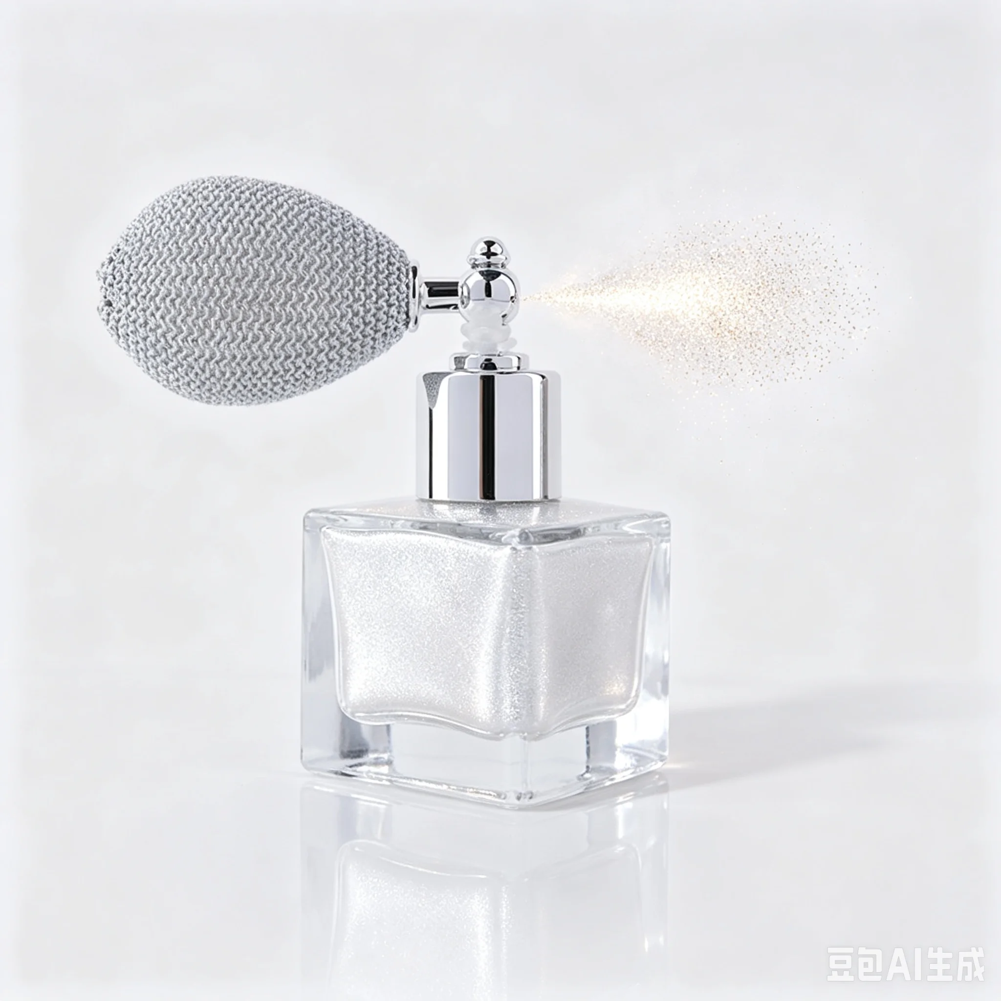 Square Glass Bottle Shimmer Glitter Spray Highlighter Vegan Cruelty Free Private Label Custom Logo Wholesale Makeup