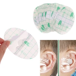 30Pcs/set Plastic Waterproof Ear Protector Swimming Cover Caps Salon Hairdressing Dye Shield Protection Shower Cap Tool