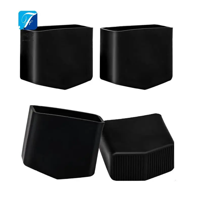 A55F-Ladder Foot Cover Rubber Ladder Feet 40X20mm Caps For Step Ladders Foot Caps For Ladders Rubber Feet For Ladders 4Pcs