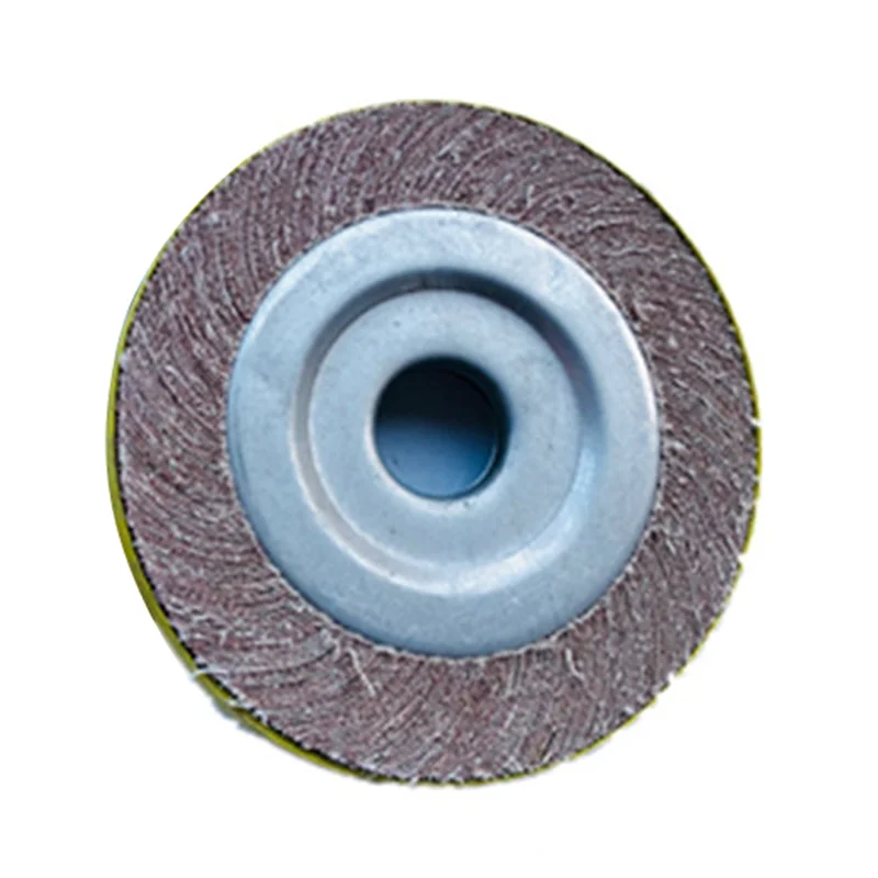 Rueda de aleta abrasiva A11I, 150x25mm, disco de lijado, rueda de fregona de tela para pulido de madera y Metal