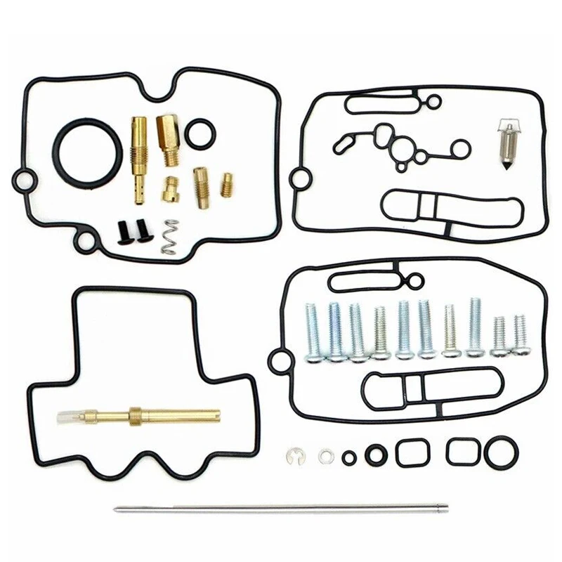 1 Set Motorcycle Carburetor Carb Rebuild Repair Kits Fit for Yamaha YZ250F YZ450F 2009 2008 2007 2006 2005 2004 2003