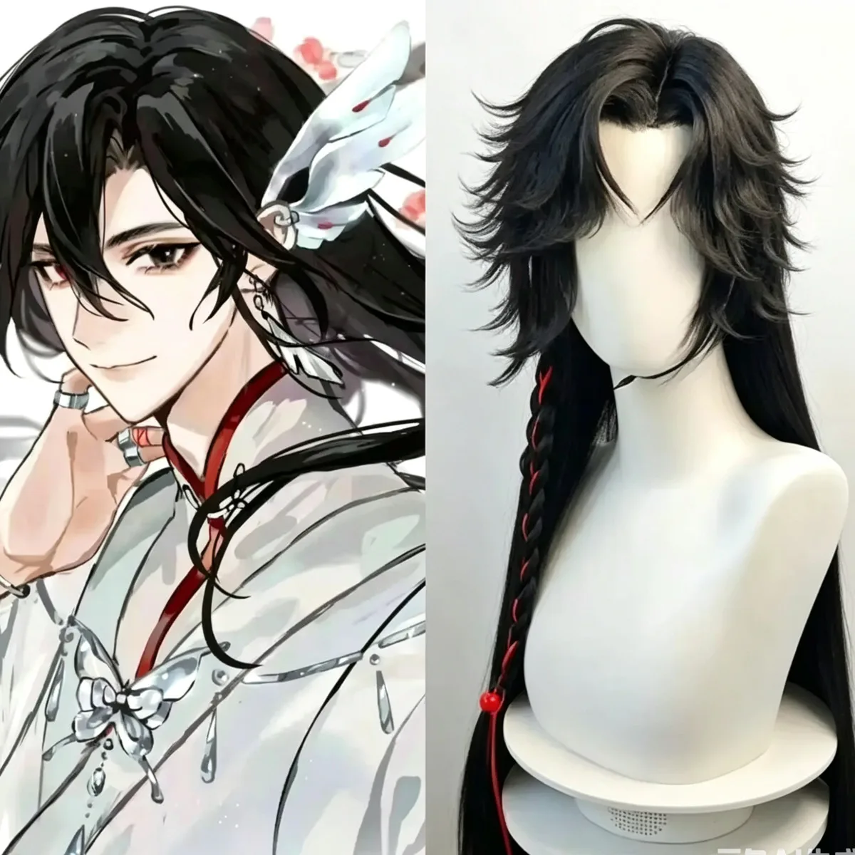 parrucca-in-stile-bianco-hua-cheng-san-lang-personalizzato-tian-guan-ci-fu-cielo-benedizione-ufficiale-huacheng-parrucca-cosplay-xie-lian-cosplay
