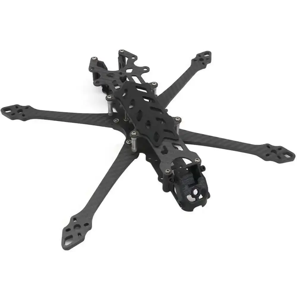 5 6 7 8 9 10 inch flower aircraft frame, with injection molded antenna camera holder, crossing machine