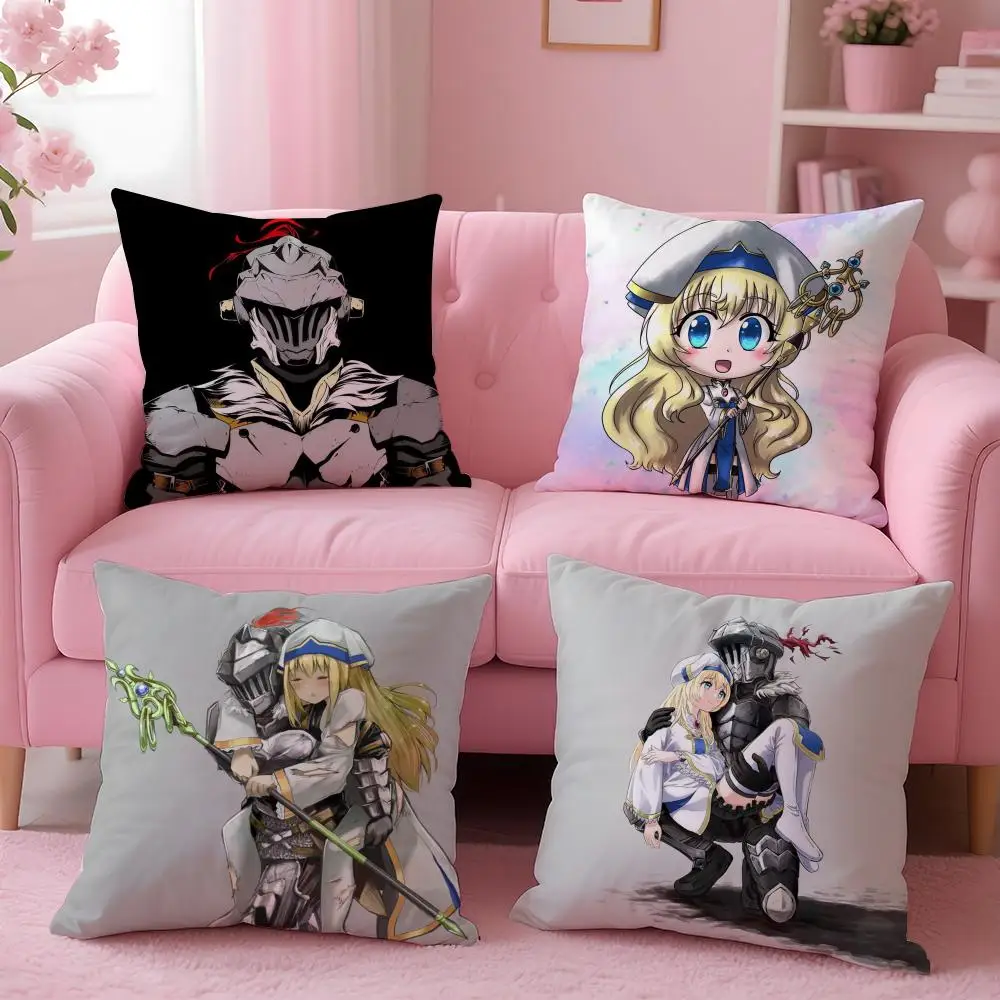 أنيمي G-Goblin S-القاتل غطاء الوسادة قصيرة أفخم الوجهين الطباعة المنزل آلة قابل للغسل في الشتاء الدافئ كيس وسادة #2