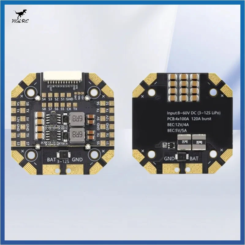 

HGLRC SPECTER 12S Distribution Board PDB for SPECTER 90A ESC for FPV Drone Quadcopter