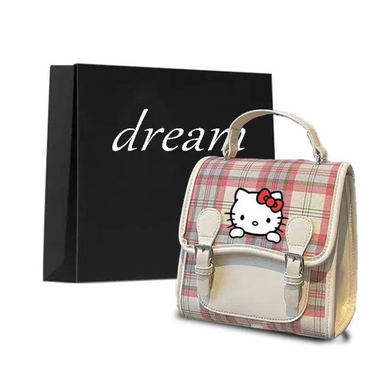 

Hello Kitty Bag New Pattern Fashion Delicate Knapsack Embroidery One Shoulder Handbag Student Personality Versatile Y2k