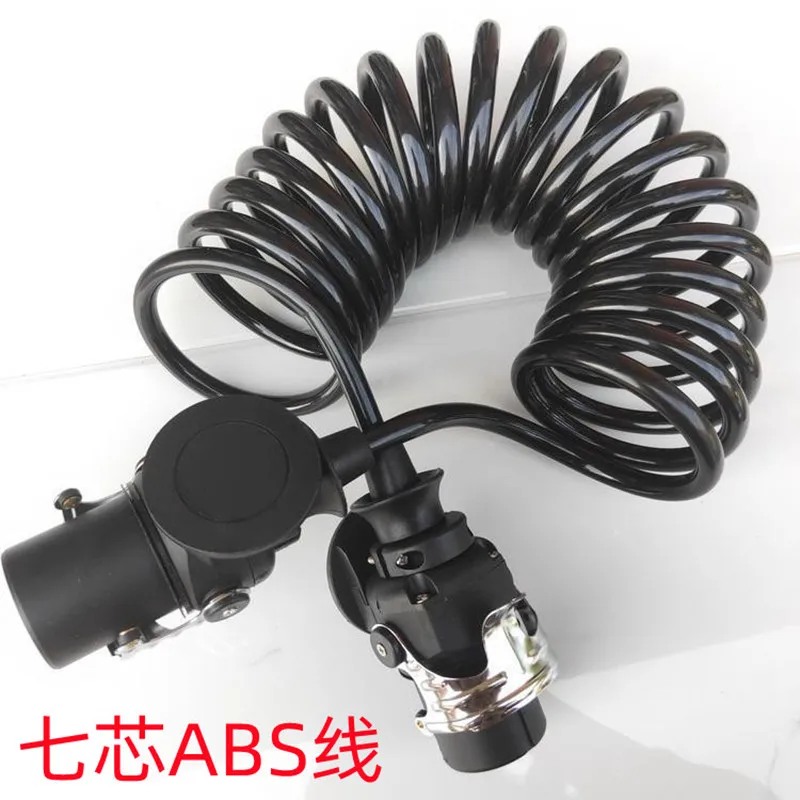 ABSトラックセミトレーラー5芯ケーブル EBS7穴プラグ