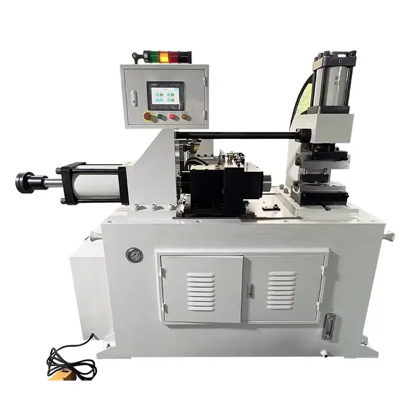 Automatic Pipe End Forming Machine Taper Reducing Expanding Flanging Gearbox for Steel Copper Aluminum Pipe Tube