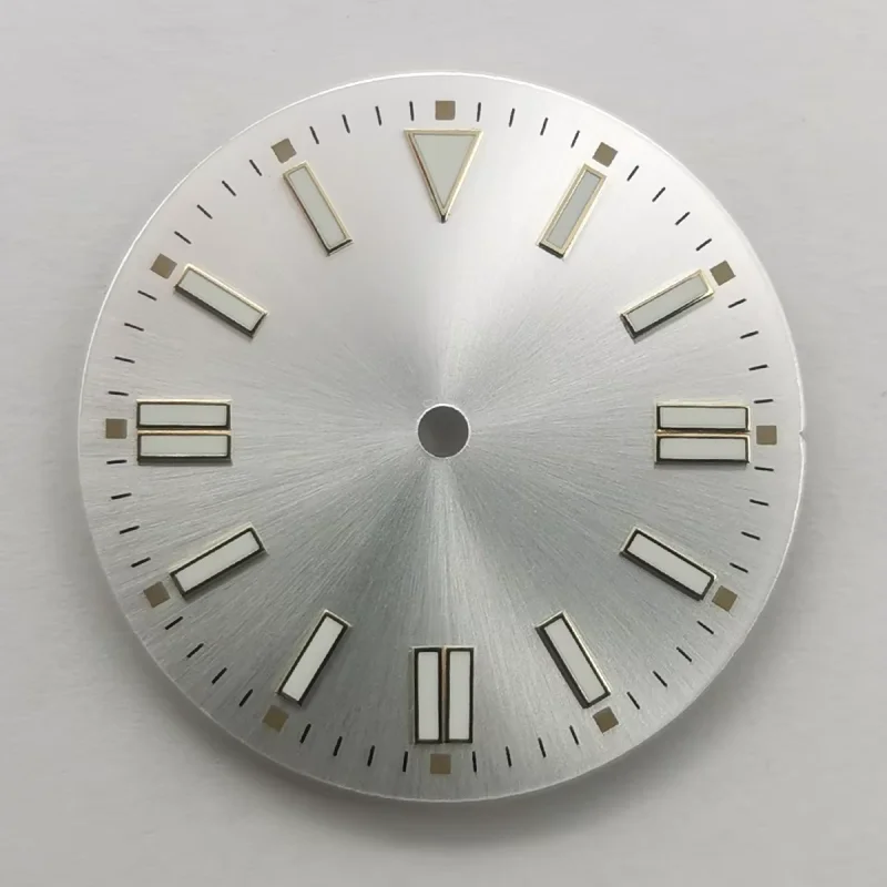 NH35 ETA2836 2824 Miyoda 82 시리즈용 28.5mm 멸균 다이얼 청록색 발광