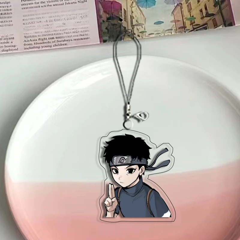 Naruto Schlüsselanhänger Uchiha Sasuke und Uchiha Itachi Niedlicher Cartoon Tragbar Einfach Paar- und Schülerrucksack-Dekoration Anhänger Geschenk – Detail 4