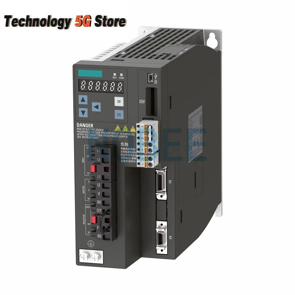 

Сервопривод V90, с PROFINET, 0,75/1 кВт, 6SL3210-5FE11-0UF0, Новый оригинал
