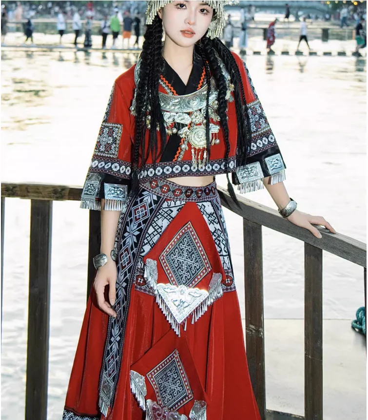 

Dance costumes of the Dong and Tujia ethnic minorities in China