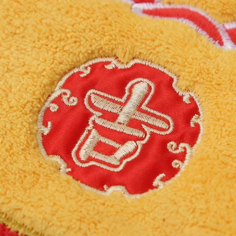 

Плотное быстросохнущее полотенце для рук, мягкое, впитывающее, из кораллового флиса, кухонные полотенца, в форме тыквы, для умывания рук, для ванной комнаты