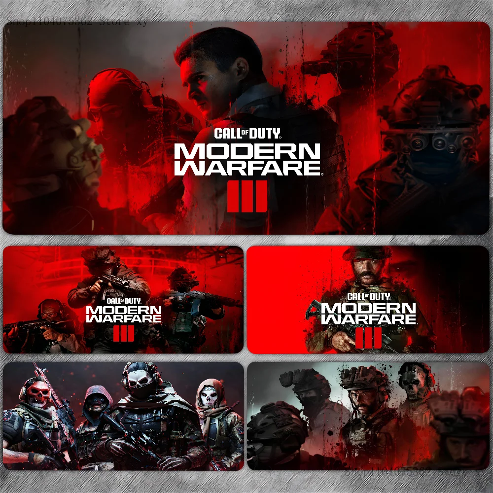 Call Of Duty Modern Warfare Mousepad Large Keyboard Desk Mat Gaming Mouse Pad LockEdge Non-slip Mat