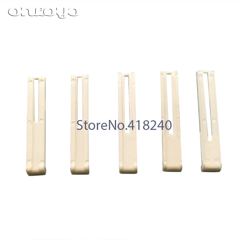 Computer Embroidery Machine Accessories Gold Pieces Embroidered Plastic Groove (3579) White Width 3 4 5 7 9mm