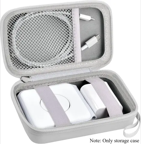 (CASE ONLY) Travel Case for UCOMX for Nano/for Iseyyox/for LISEN/for RTOPS 3 in 1 Wireless Charger, Foldable Magnetic Charging