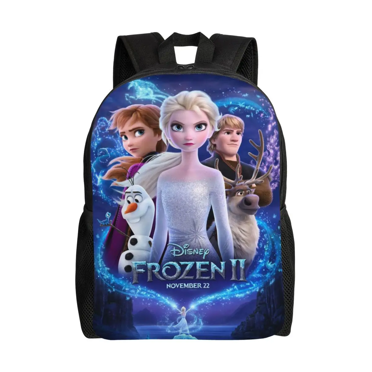 

Рюкзак для ноутбука «Холодное сердце» Эльзы и Анны, женский и мужской базовый рюкзак для школьников, каваи, сумки принцессы с героями мультфильмов