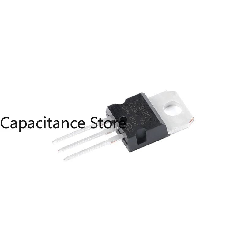 10PCS Original L7812CV TO-220 Output 12V/1.2A Linear Regulator Chip.