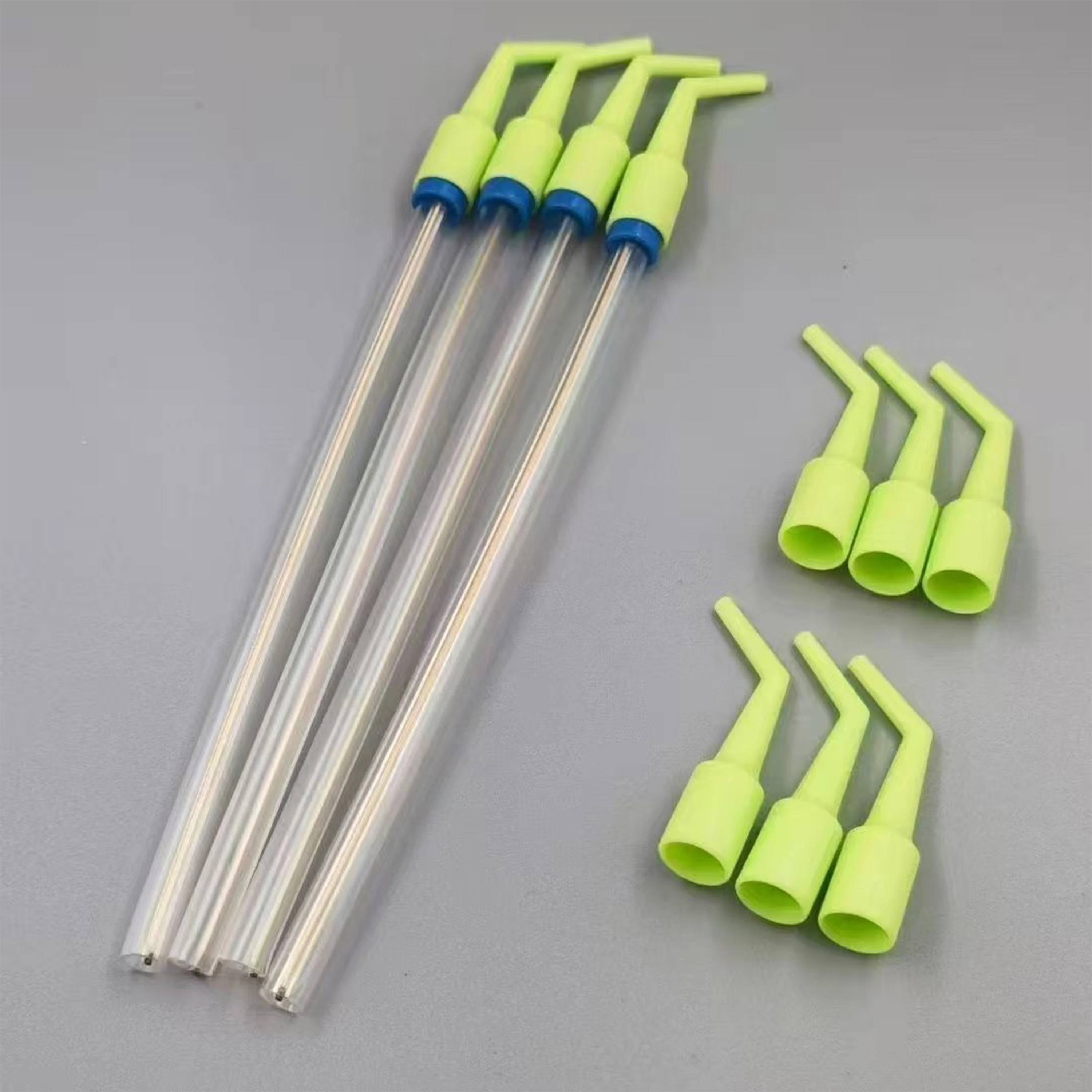 Disposable Dental Suction Tip Conversion Head Quick-Connect Plastic Adapter for Dental Clinic and Oral Surgery Clean