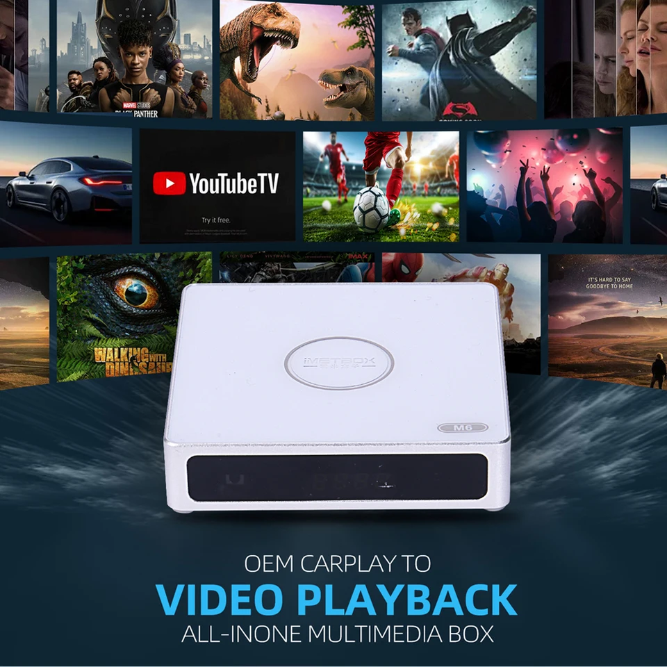 IMETBOX M6【Latest Model】4GB RAM +62GB ROM TV B0X Free Lifetime