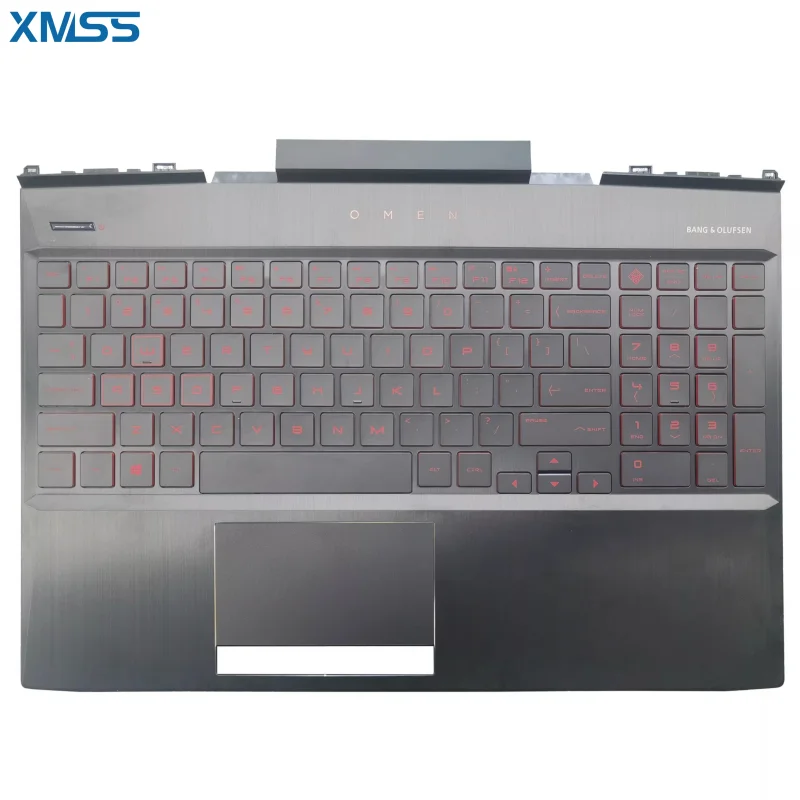 

Laptop Palmrest Upper Case with Keyboard Touchpad For HP OMEN 15 DC TPN-Q211 OMEN 4 C Shell