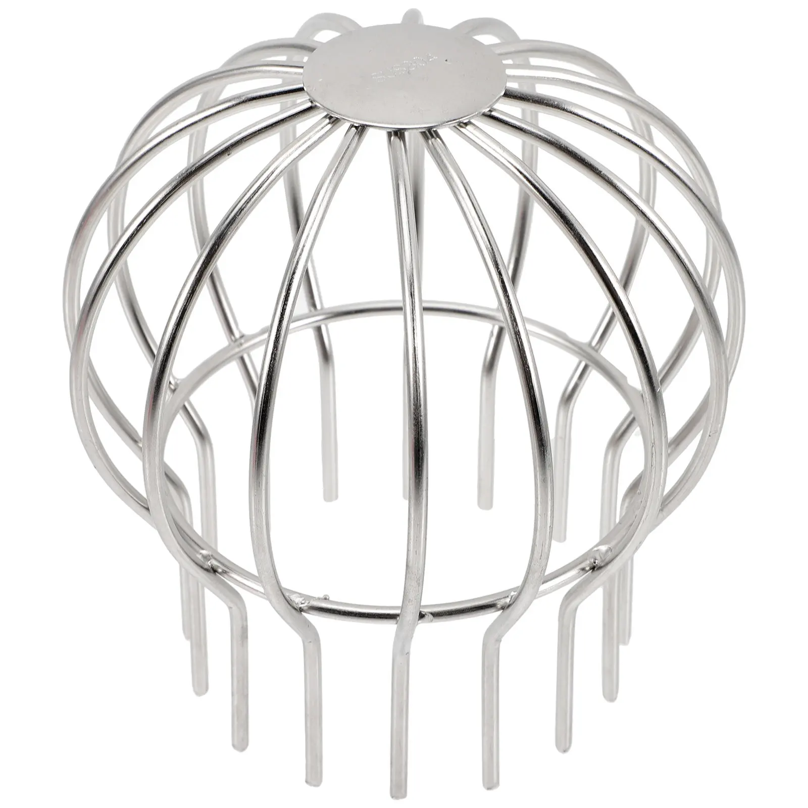 Stainless Steel Roof Drain Strainer Filter Mesh Household Roof Strainer Durable Gutter Guard Anti-Block Cleaning Tool