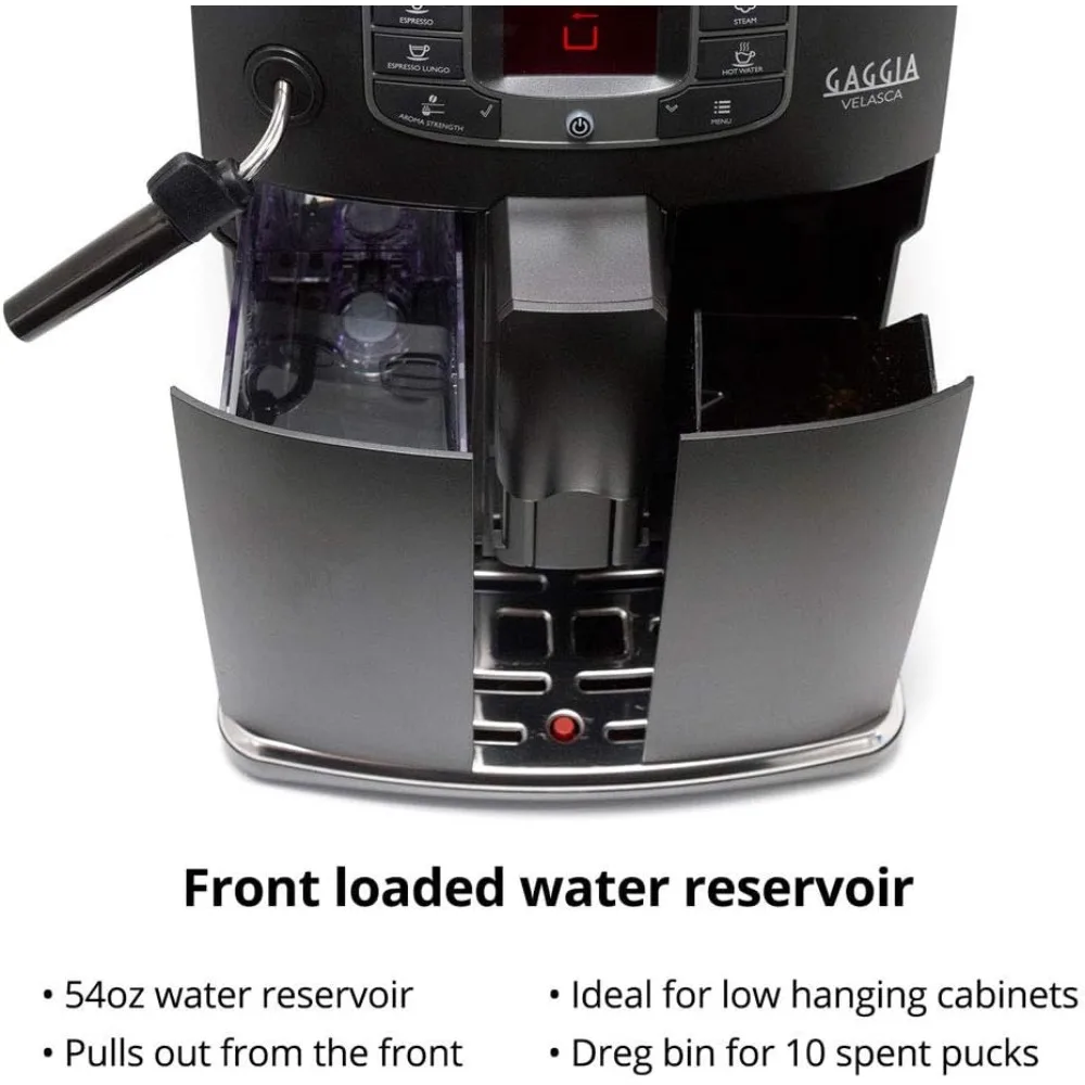 Velasca Espresso Machine,54 ounces Black