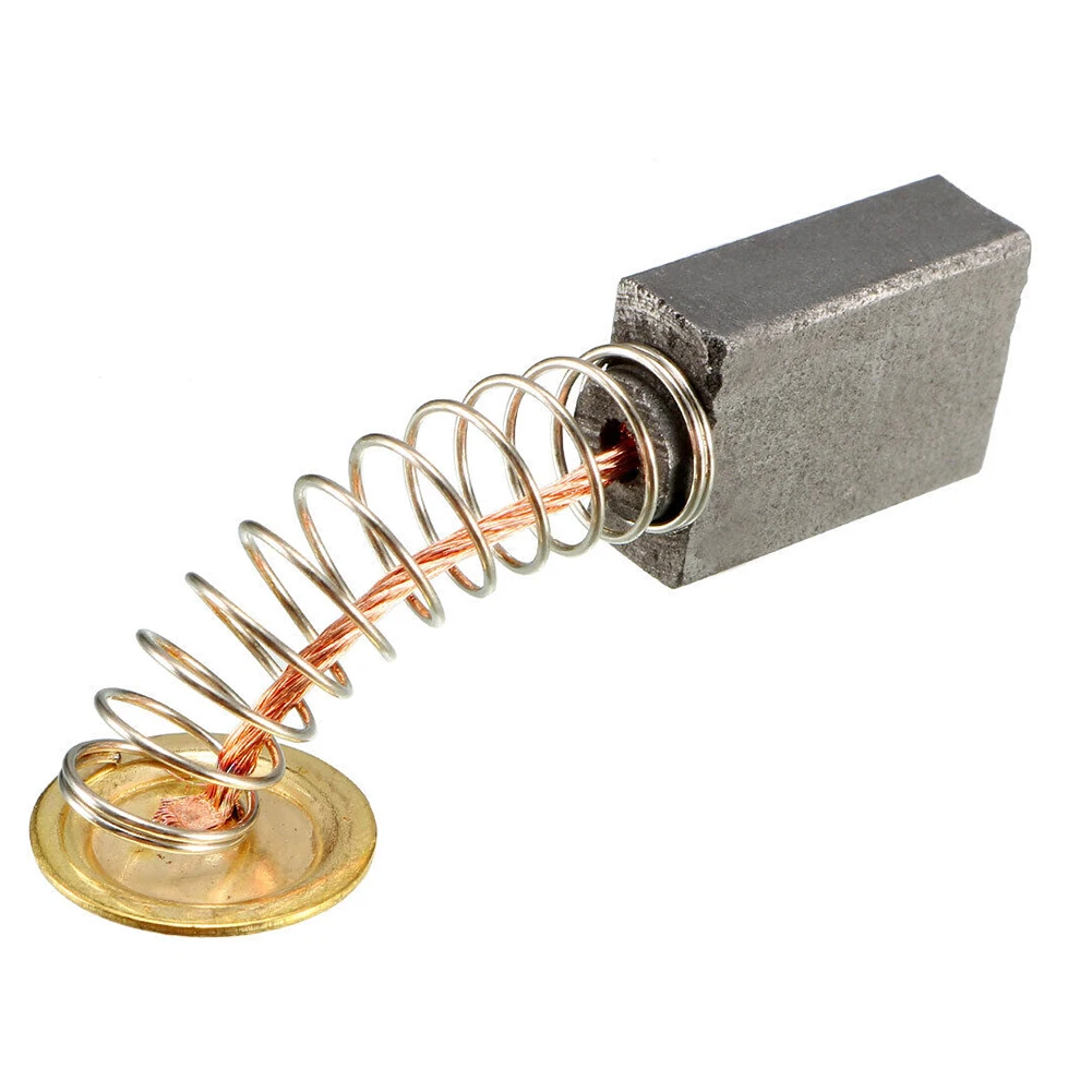 4 pezzi motore elettrico smerigliatrice angolare spazzole di carbone 16x12.5x6.5mm per trapani elettrici martello collettore di polveri accessori per utensili elettrici